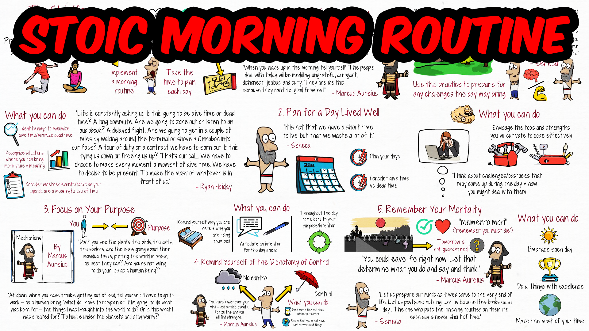 5 Practices from Stoic Philosophy to Include in Your Morning Routine